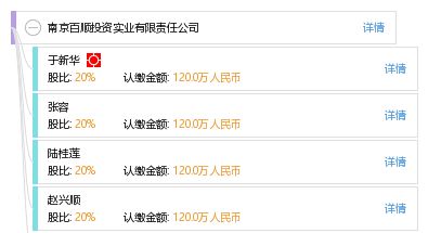 南京百順投資實業有限責任公司
